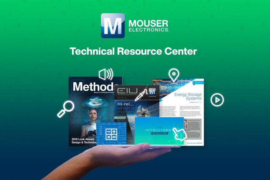MOUSER PRESENTA IL NUOVO TECHNICAL RESOURCE CENTER